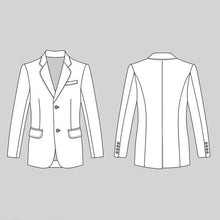 Load image into Gallery viewer, Shawl Lapel Black Velvet Men Suits Smoking Jacket Custom Made Regular Fit Groom Tuxedos Blazer Costume Terno Masculino 2Piece