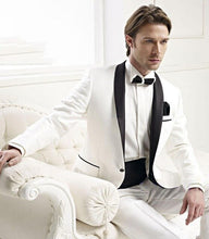 Load image into Gallery viewer, Fashion Dark Grey mens Suit terno masculino 2017 smoking Business Wedding Suits for men Groom kingsman Tuxedo (Jackets+Pants)