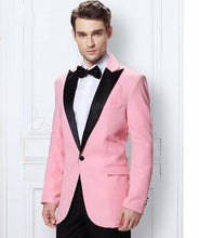 Load image into Gallery viewer, Fashion Dark Grey mens Suit terno masculino 2017 smoking Business Wedding Suits for men Groom kingsman Tuxedo (Jackets+Pants)