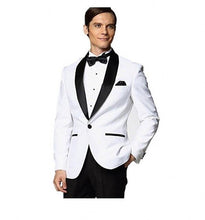 Load image into Gallery viewer, 2017 Latest Coat ivory Double Breasted Wedding Suits for Men Terno Slim Fit mens suit smoking Tuxedo 2 Piece Blazer Masculino
