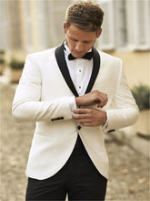 Load image into Gallery viewer, 2018 fashion Slim new army Royal Blue men's wedding suit party dance Smoking Tuxedo Men's casual overalls suit (coat + pants)

