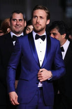 Load image into Gallery viewer, Fashion Dark Grey mens Suit terno masculino 2017 smoking Business Wedding Suits for men Groom kingsman Tuxedo (Jackets+Pants)
